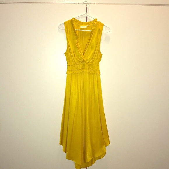 Yellow Anthropologie dress 💛 - Picture 1 of 2